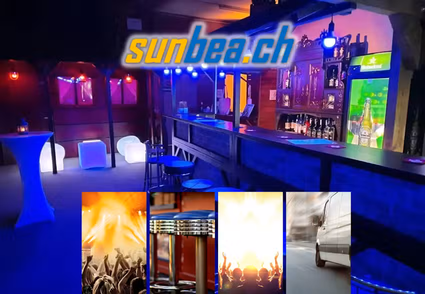 sunbea.ch-club &ldquo;s&rsquo;D&ouml;rfli&rdquo; &ndash; sunbea.ch event gmbh, Reinacherstrasse 1/3, 4142 M&uuml;nchenstein